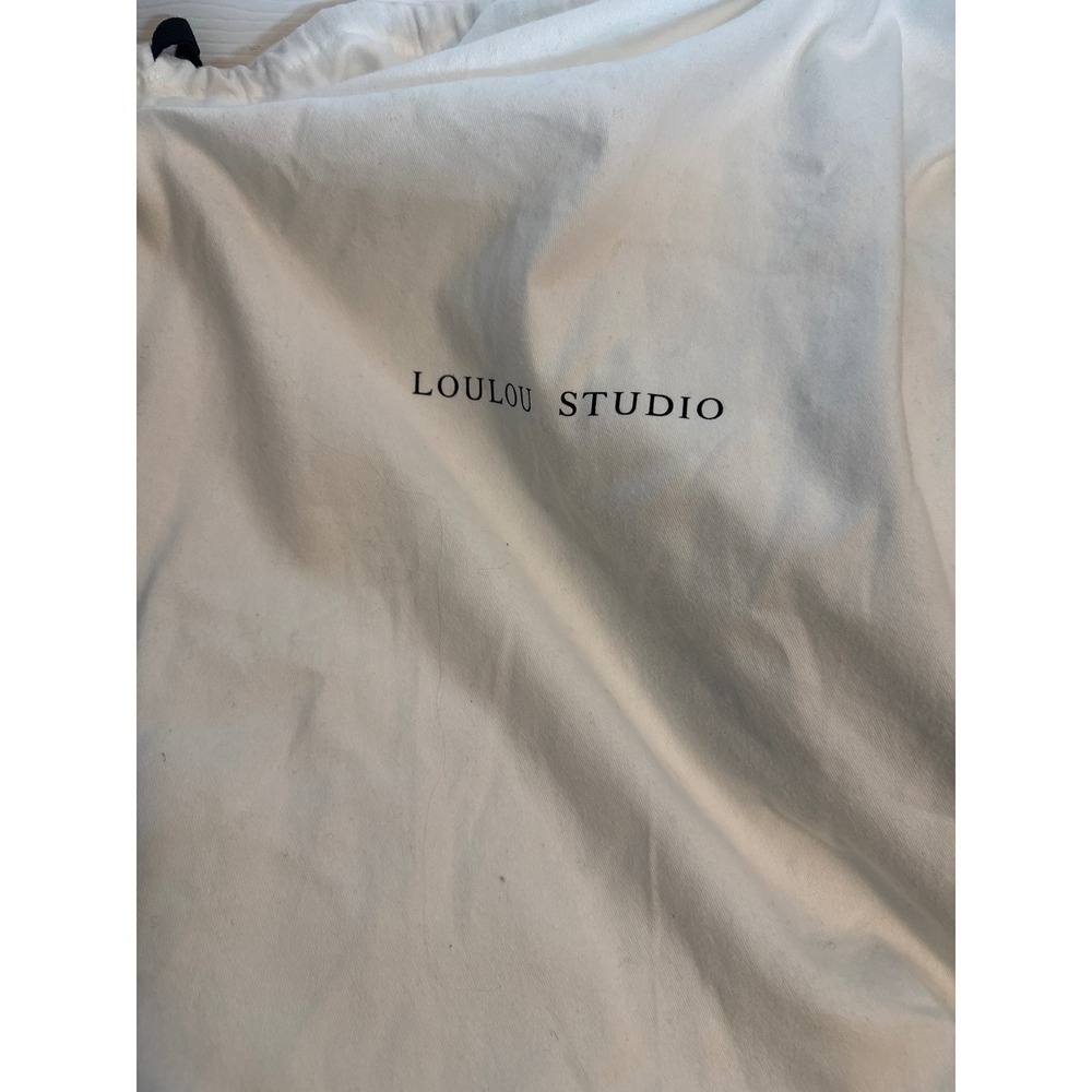 LOULOU STUDIO black leather tote - Picture 10 of 10